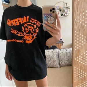 Club inferno-grand canyon oversized tee